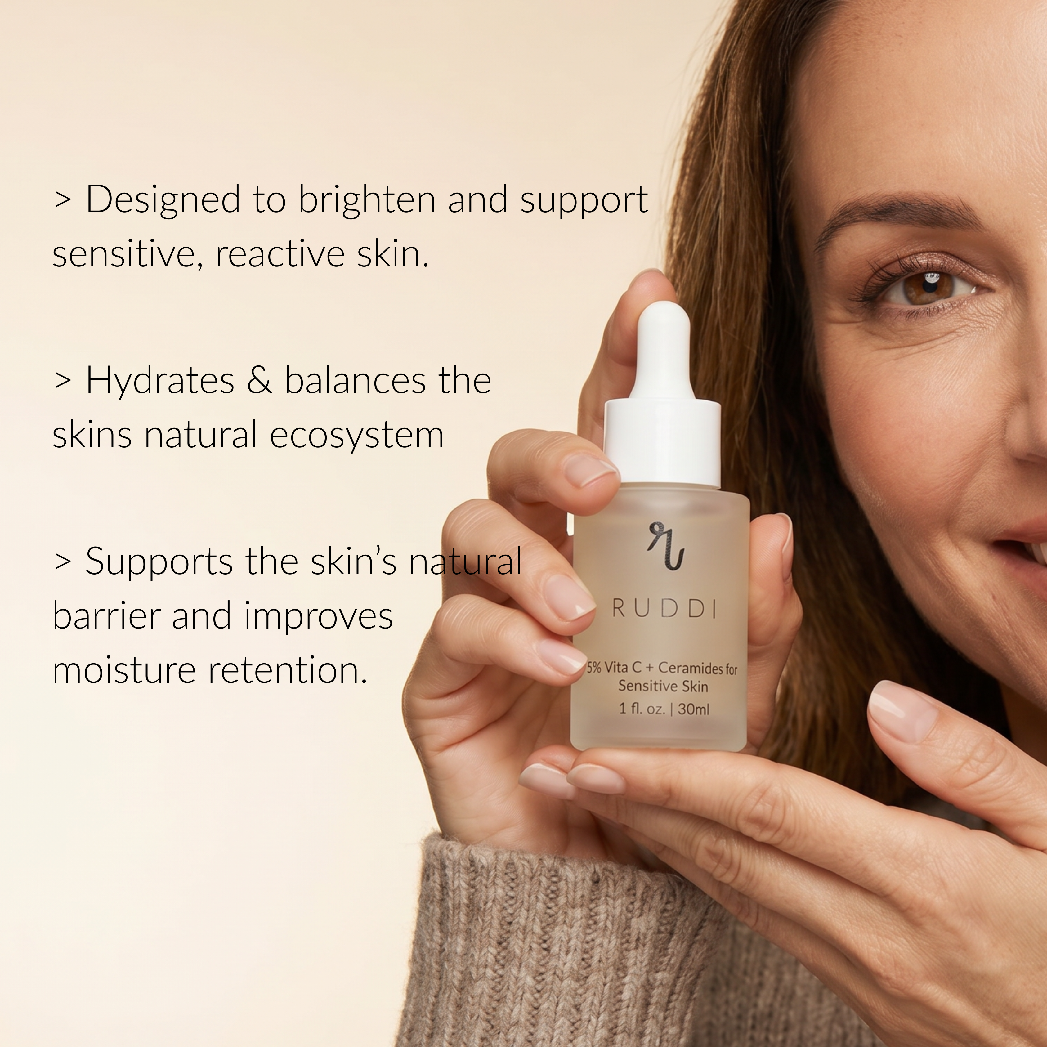 5% Vita C + Ceramides for Sensitive Skin